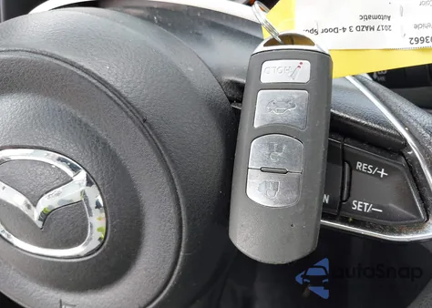 2017 Mazda Mazda3 Sport z USA, uszkodzony, nr VIN 3MZBN1U74HM131378